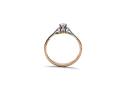 14ct Yellow Gold Diamond Solitaire Ring