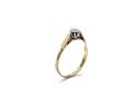 18ct Yellow Gold Diamond Solitaire Ring