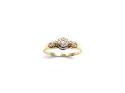 18ct Yellow Gold Diamond Solitaire Ring