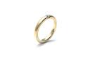 18ct Yellow Gold Diamond Solitaire Ring