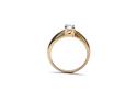 18ct Yellow Gold Diamond Solitaire Ring