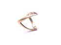 9ct Yellow Gold Double Wishbone Ring