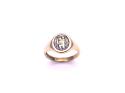 9ct Yellow Gold St Christopher Ring