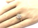 9ct Yellow Gold Flower Ring