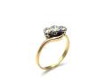 14ct Diamond 3 Stone Ring