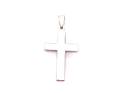 Silver Plain Cross 31x18mm