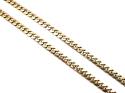 9ct Yellow Gold Curb Chain 20 1/2 Inch