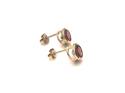 9ct Garnet Stud Earrings