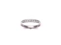 9ct White Gold Diamond Eternity Ring