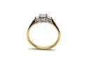 18ct Yellow Gold Diamond 3 Stone Ring