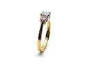 18ct Yellow Gold Diamond 3 Stone Ring