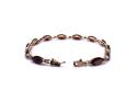 9ct Yellow Gold Garnet Bracelet