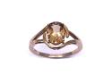 9ct Yellow Gold Heliodor Solitaire Ring