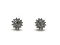 9ct Diamond Cluster Earrings 0.20ct