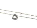 9ct Diamond Heart Pendant & Chain