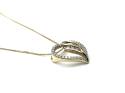 9ct Diamond Heart Pendant & Chain