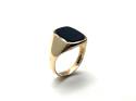 9ct Yellow Gold Onyx Ring