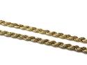 9ct Yellow Gold Rope Chain 24 inches