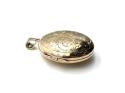 9ct Yellow Gold Round Domed Locket