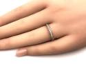 9ct Rose Gold Diamond Eternity Ring 0.25ct