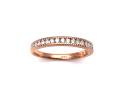 9ct Rose Gold Diamond Eternity Ring 0.25ct