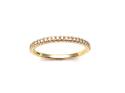 9ct Yellow Gold Diamond Eternity Ring 0.15ct