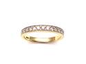 9ct Yellow Gold Diamond Eternity Ring 0.35ct