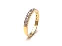 9ct Yellow Gold Diamond Eternity Ring 0.35ct