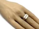 9ct Yellow Gold Gents Diamond Ring