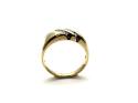 9ct Yellow Gold CZ Ring