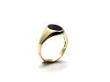 9ct Yellow Gold Onyx Signet Ring