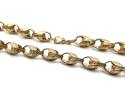 9ct Yellow Gold Tulip Chain & Bracelet