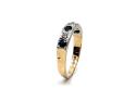 9ct Sapphire & Diamond Eternity Ring