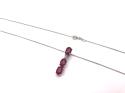 9ct Ruby & Diamond Pendant & Chain