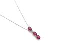 9ct Ruby & Diamond Pendant & Chain