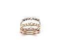 9ct Diamond Stacker Rings 0.49ct