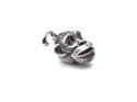 Silver Monkey Head Pendant