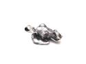 Silver Elephant Head Pendant