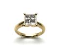 18ct Diamond Cluster Ring 1.00ct