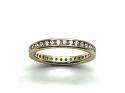 18ct Yellow Gold Full Eternity Ring