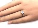 9ct Diamond Cluster Ring 1.00ct