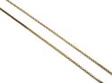 9ct Yellow Gold Box Chain