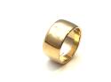 9ct Yellow Gold Wide Wedding Ring 10mm