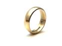 9ct Yellow Gold Wedding Ring 6mm