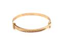 9ct Yellow Gold Expanding Baby Bangle