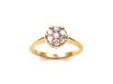 18ct Diamond Cluster Ring 0.50ct