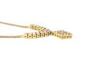 9ct Yellow Gold Diamond Necklet