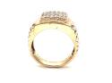 9ct Two Colour Diamond Ring 0.50ct