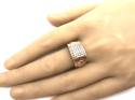 9ct Two Colour Diamond Ring 0.50ct