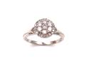 9ct Diamond Cluster Ring 0.52ct